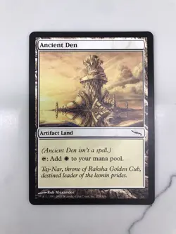 Ancient Den MTG Magic the Gathering Card NM Near Mint Mirrodin - Image 1