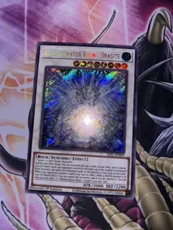 SESL-EN009 Adamancipator Risen - Dragite Secret Rare 1st Ed Nr Mint YuGiOh Card - Image 1