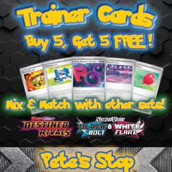 Pokemon Cards - Trainers - S&V 10+ Sets - Choose Your Own - BUY 5 GET 5 FREE - Image 1