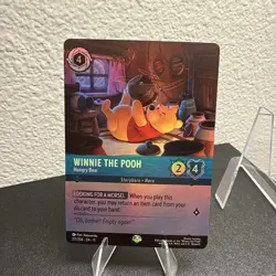 Winnie the Pooh-Hungry Bear 217/204 Disney Lorcana Character Card EPIC Foil - Image 5