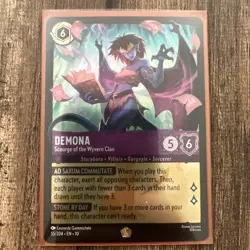 Demona - Scourge of the Wyvern Clan - Whispers in the Well (10) - NM Cold Foil - Image 1