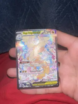 Mega Dragonite EX Full Art Secret Rare Holo 290/217 Pokemon Card 370 HP 330 ATK - Image 2
