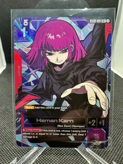 Gundam Card Game Dual Impact Haman Karn GD02-091 (R+) - Image 1