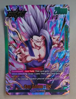 Dragon Ball Card Game Son Gohan SH Leader alt art Card MINT - Image 1