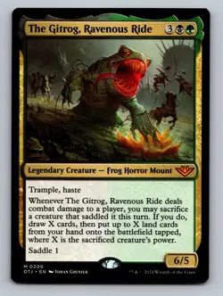 The Gitrog, Ravenous Ride M Outlaws of Thunder Junction 206 NM - Image 1