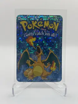 Charizard- Nintendo - 2000 Pokemon Vending Machine Prism Sticker Card #006 - Image 1