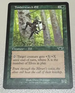 Timberwatch Elf - MTG - Legions - ©2003 NM unbespielt - Image 1