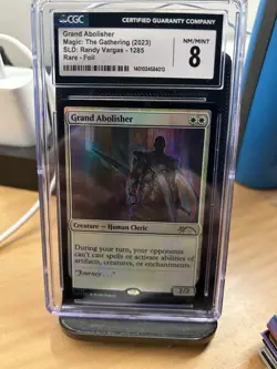 Grand Abolisher FOIL MTG Secret Lair Artist Series Randy Vargas CGC 8 - Image 1
