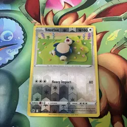 SNORLAX 109/159 Crown Zenith R Reverse Holo Pokemon TCG NM - Image 1