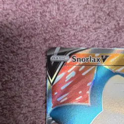 Pokemon Snorlax V Full Art Holo Ultra Rare 220 HP Sword & Shield 197/202 English - Image 5