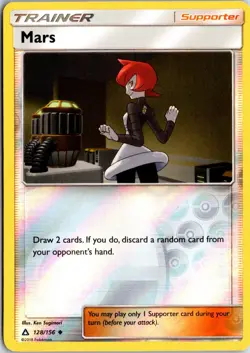 Mars 128/156 UC Ultra Prism Pokemon Reverse Holo NM/M - Image 1