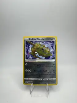 Pokemon TCG Lost Origin #124/196 Radiant Steelix - Image 1
