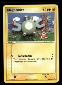 Pokemon TCG Team Rocket Returns #66/109 Magnemite - Image 1