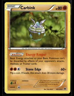 Pokemon TCG XY - Fates Collide #49/124 Carbink (49) - Image 1