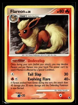 Pokemon TCG Rising Rivals #19/111 Flareon - Image 1