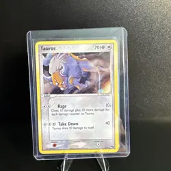 Pokemon POP Series 2 Tauros Non Holo Rare #5/17 Promo NM - Image 1
