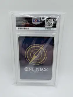 Namco One Piece Monkey.D.Luffy Two Legends Treasure Rare Foil OP07-109 PSA 10 - Image 2