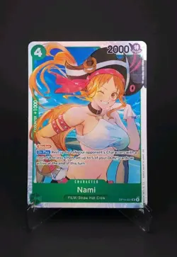 Nami OP14-031 (SR) The Azure Sea’s Seven One Piece TCG English Super Rare (A2) - Image 1
