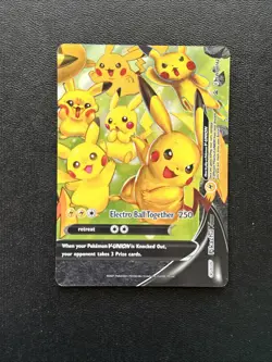 Pikachu V-Union SWSH142 SWSH: Sword & Shield Promo Cards Holo - Image 1