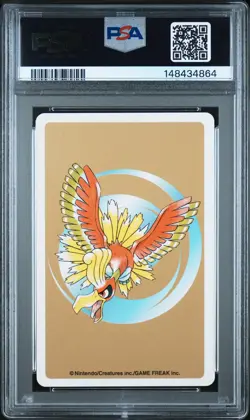 2000 POKEMON GOLD VERSION PLAYING CARDS 6 OF SPADES #208A STEELIX PSA 10 - Image 2