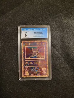 CGC 6 EX/NM Ancient Mew Holo Promo Pokemon Movie 2000 Pokemon Card - Image 2