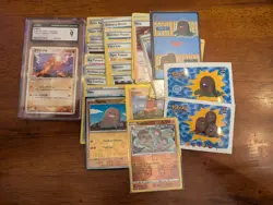 Pokemon Card Lot, Dugtrio 58 Grade 9 And Many More - Image 1