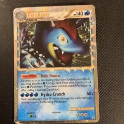 Pokemon Card Typhlosion and Feraligatr Prime HGSS Promos 7 and 9. Moderate Play. - Image 2