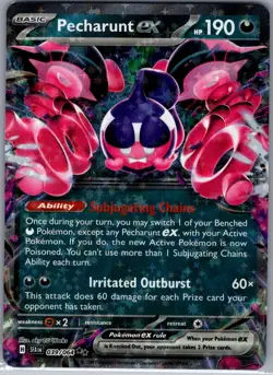 Pecharunt ex 039/064 - Shrouded Fable - Pokemon Card - NM - Image 1
