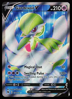 Gardevoir V 070/073 Ultra Rare Champion's Path Pokemon Card - Image 1