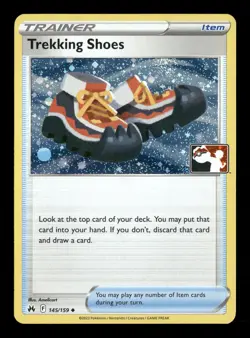 Trekking Shoes Holo Prize Pack Series Cards SWSH10 145/159 LP Amelicart - Image 1