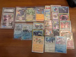 Pokemon Card Lot, Palkia Swsh254 Grade 9 And Many More - Image 1