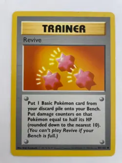 Pokemon Card - Revive Base Set (Shadowless) 89/102 Uncommon LP - Image 1