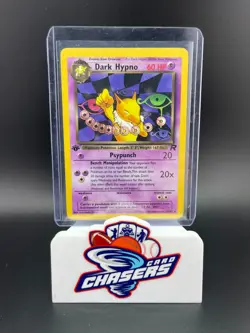 Pokemon Card - Dark Hypno Team Rocket 26/82 Rare 1st Edition NM-VLP - Image 1