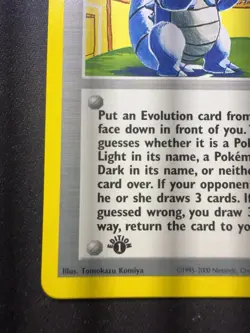 Pokemon Personality Test 102/105 - 1st Edition Neo Destiny - Pokemon Card - Image 4