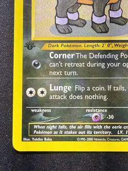 Pokemon Card - Houndour Neo Destiny 43/105 Uncommon 1st Edition - Image 4