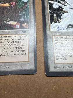 MTG Mishra's Factory Four Seasons x4 Playset Antiquities - Image 3