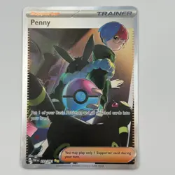 Penny 239/091 Scarlet & Violet: Paldean Fates Full Art Pokemon Card (NM) - Image 1