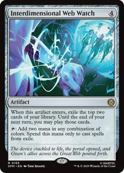 Interdimensional Web Watch - FOIL - Marvel's Spider-Man - MTG - Image 1