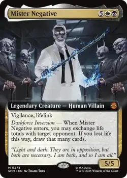 Mister Negative (Extended Art) - Marvel's Spider-Man - MTG - Image 1