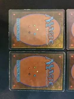 4x Ice Age #335 Island Mixed Condition Basic Land Mana Magic MTG Blue Lot - Image 4