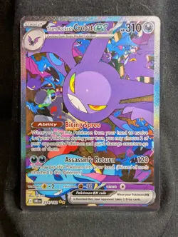 Team Rockets Crobat EX Sir Holo Card 234/182 Destined Rivals Series NM - Image 1
