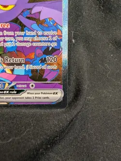 Team Rockets Crobat EX Sir Holo Card 234/182 Destined Rivals Series NM - Image 4