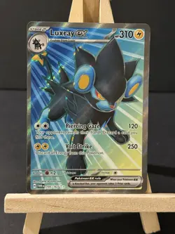 Pokemon TCG Luxray EX Twilight Masquerade Ultra Rare Full Art Card 195/167 - Image 1