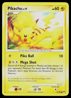 Pokemon Card - Pikachu Arceus 71/99 Common - Image 1