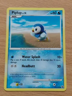 Pokemon Trading Card Game TCG Piplup Majestic Dawn 71/100 Regular 2008 - Image 1