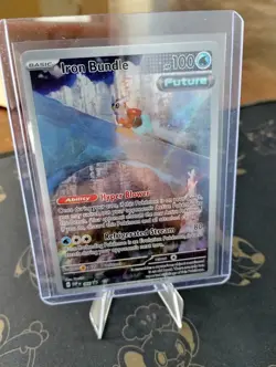 Pokemon Iron Bundle 066 Scarlet & Violet Promo Card NM - Image 1