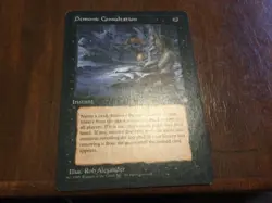 Demonic Consultation d MTG Magic the gathering - Image 1