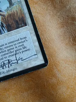 Alpha Swords to Plowshares - Artist Signed - Heavily Played - MTG - Magic - Image 5