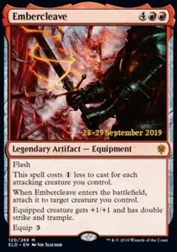 MTG Embercleave - Foil Prerelease Promo, Prerelease & Release Promos, Near Mint, - Image 1