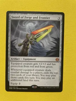 Sword of Forge and Frontier Phyrexia: All Will Be One Reg #244/271 MTG - Image 1